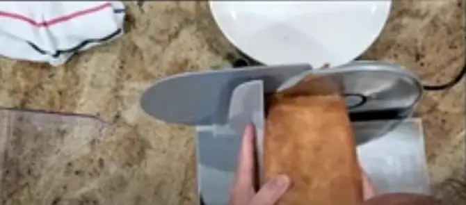 Step to slicing Bread