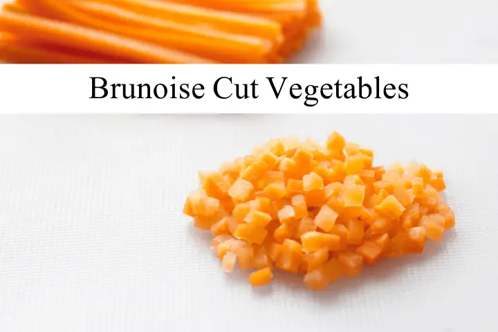 Brunoise Cut Vegetable