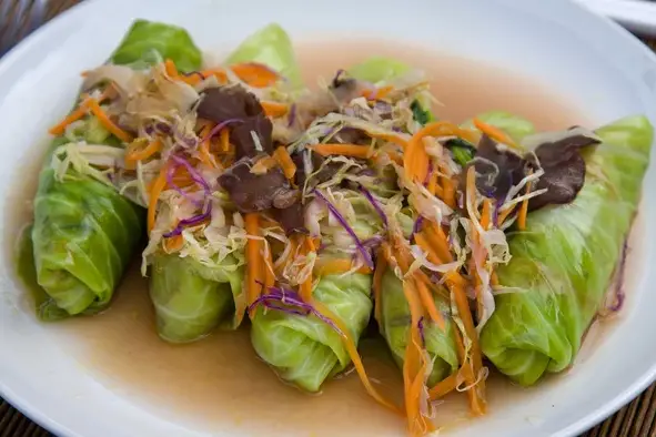 Asian Veggie Wrap Recipe