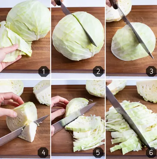 Best Way to Slice Cabbage for Coleslaw