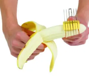 Cut Bananas Larger Than Slicer