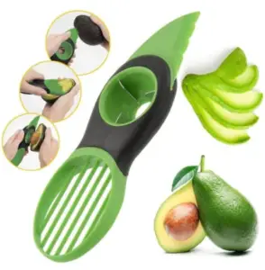 Slice Avocado With Avocado Slicer